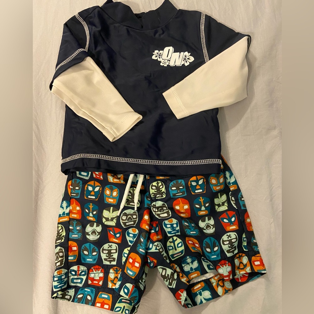 6-9 months Old Navy Swim Set